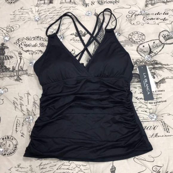 La Blanca Island Goddess Tankini Top - Picture 3 of 3